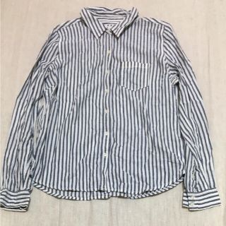 フォーエバートゥエンティーワン(FOREVER 21)のストライプシャツ(シャツ/ブラウス(長袖/七分))