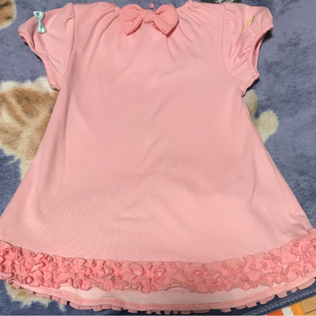 Shirley Temple(シャーリーテンプル)のシャーリーテンプル♡うさぎ ワンピース90 キッズ/ベビー/マタニティのキッズ服女の子用(90cm~)(ワンピース)の商品写真