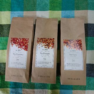 TEAtrico ティートリコ 50gサイズ色々3点セット 食べれる紅茶(茶)