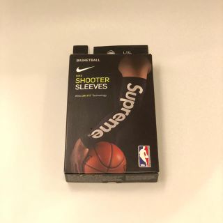 シュプリーム(Supreme)のSupreme NIKE SHOOTER SLEEVES Black ナイキ(バスケットボール)