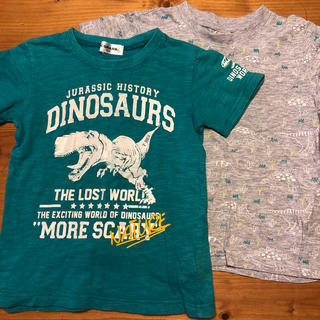 恐竜Ｔシャツ ２枚セット(Tシャツ/カットソー)