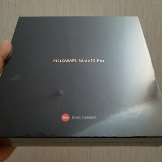 アンドロイド(ANDROID)のHuawei　Mate10 Pro  Blue 新品未開封(スマートフォン本体)