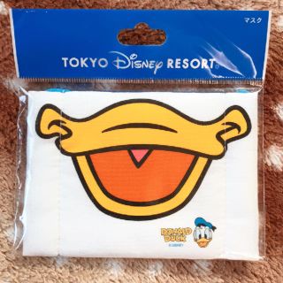 新品☆未開封！ドナルド  マスク(キャラクターグッズ)