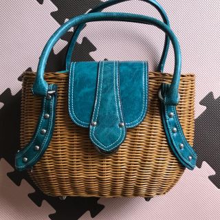 サック(SAC)の【新品・未使用】SACgirls／かごバック(かごバッグ/ストローバッグ)