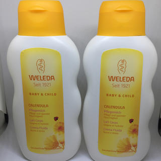 ヴェレダ(WELEDA)のヴェレダ カレンドラ ベビーミルクローション 200ml  2個セット(ベビーローション)