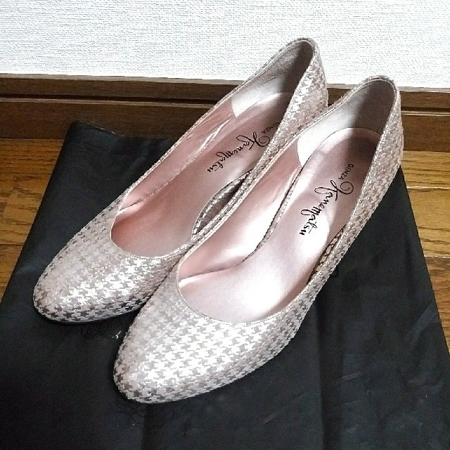 GINZA Kanematsu(ギンザカネマツ)の銀座かねまつ パンプス 24.5cm ピンク系 レディースの靴/シューズ(ハイヒール/パンプス)の商品写真
