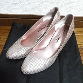 ギンザカネマツ(GINZA Kanematsu)の銀座かねまつ パンプス 24.5cm ピンク系(ハイヒール/パンプス)