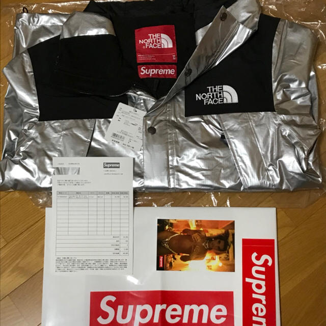 専門ショップ Supreme - chain1128 TNF Supreme マウンテンパーカー
