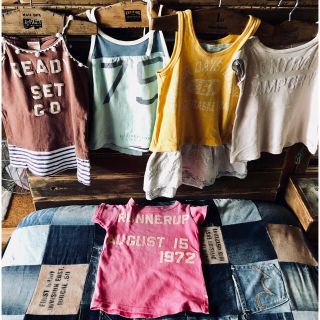 デニムダンガリー(DENIM DUNGAREE)のぴー様専用 90~100cm デニム＆ダンガリー おまとめトップス(Tシャツ/カットソー)