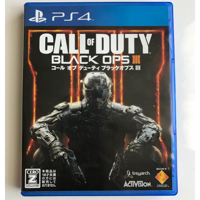 PlayStation4(プレイステーション4)のCALLOFDUTY BLACKOPS Ⅲ （COD BO3） エンタメ/ホビーのゲームソフト/ゲーム機本体(家庭用ゲームソフト)の商品写真