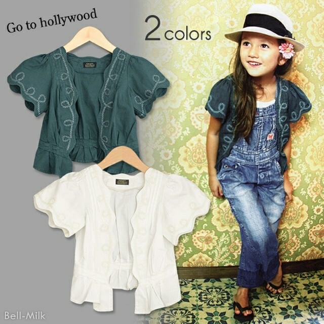 GO TO HOLLYWOOD(ゴートゥーハリウッド)のGO TO HOLLYWOOD  ボレロ キッズ/ベビー/マタニティのキッズ服女の子用(90cm~)(その他)の商品写真