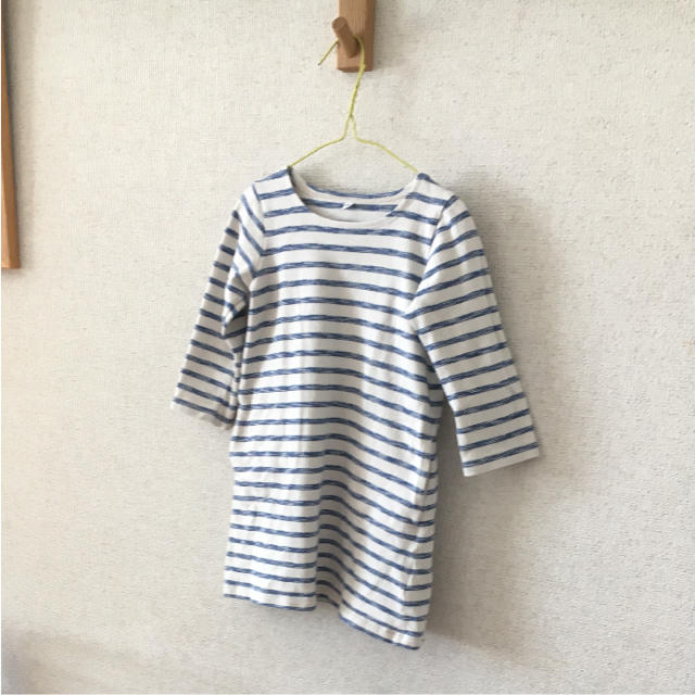 MUJI (無印良品)(ムジルシリョウヒン)の無印 120 キッズ/ベビー/マタニティのキッズ服女の子用(90cm~)(ワンピース)の商品写真