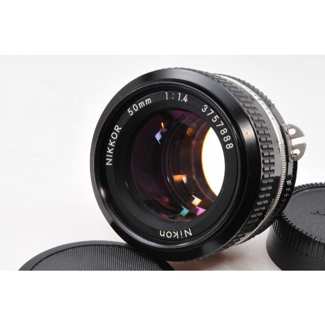 美品】Nikon AI NIKKOR 50mm F1.4 大口径 単焦点レンズ 美品】Nikon AI NIKKOR 50mm F1.4 大口径 単焦点レンズ