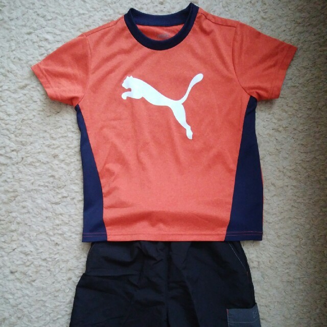 PUMA(プーマ)のPUMA　Tシャツ　ハーフパンツセット キッズ/ベビー/マタニティのキッズ服男の子用(90cm~)(Tシャツ/カットソー)の商品写真