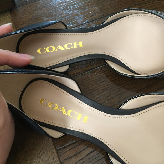 COACH(コーチ)の新品☆coach フラットシューズ レディースの靴/シューズ(ハイヒール/パンプス)の商品写真