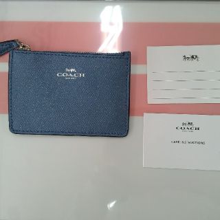 コーチ(COACH)のCOACH コーチID コイン カードケース キーケースラメ アースカラー(パスケース/IDカードホルダー)