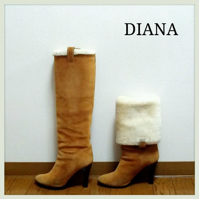 DIANA(ダイアナ)のダイアナ ❀ スウェードロングブーツ レディースの靴/シューズ(ブーツ)の商品写真