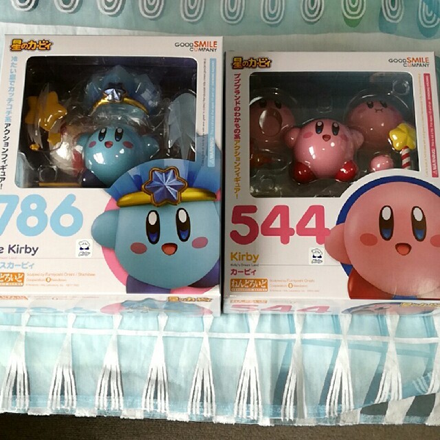 星のカービィ　kirby  ねんどろいど　アイスカービィ544  786 セットゲームキャラクター