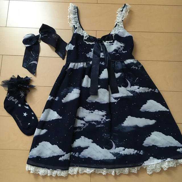 Angelic Pretty　Misty　Sky　ジャンスカセット