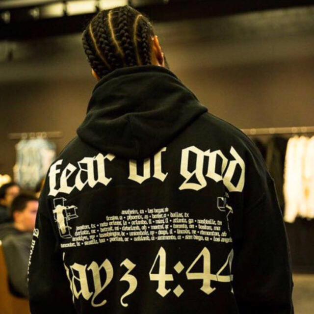 【XL】FEAR OF GOD Jay-z hoodie パーカー FOGトップス