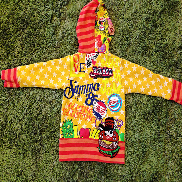 JAM(ジャム)のjam ビタミンカラーパーカー レディースのトップス(パーカー)の商品写真