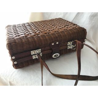 ロキエ(Lochie)のFrance vintage bag (かごバッグ/ストローバッグ)