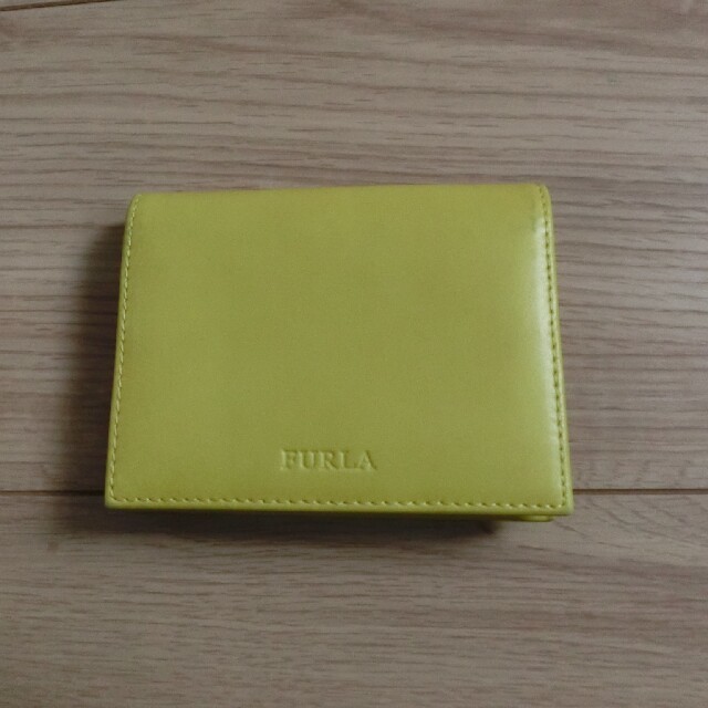 Furla(フルラ)のFurla　カードケース　名刺入れ　イエロー レディースのファッション小物(名刺入れ/定期入れ)の商品写真