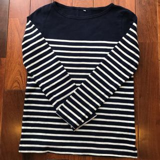 ムジルシリョウヒン(MUJI (無印良品))の無印良品 ボーダーTシャツ(Tシャツ(長袖/七分))