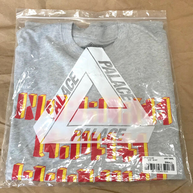 Supreme(シュプリーム)の正規品 新品 PALACE パレス BAD EYE Tシャツ ライトグレー S メンズのトップス(Tシャツ/カットソー(半袖/袖なし))の商品写真