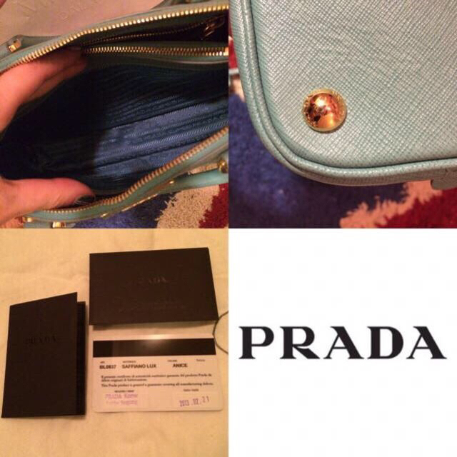 PRADA(プラダ)のPRADAサフィアーノ梨花さん大きさ違い レディースのバッグ(ハンドバッグ)の商品写真