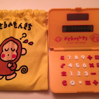 サンリオ おさるのもんきち 電卓 サンリオ - おさるのもんきち電卓の通販 by みか37's shop