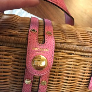 kate spade new york   ケイトスペード 籠バック カゴバッグ ピンク