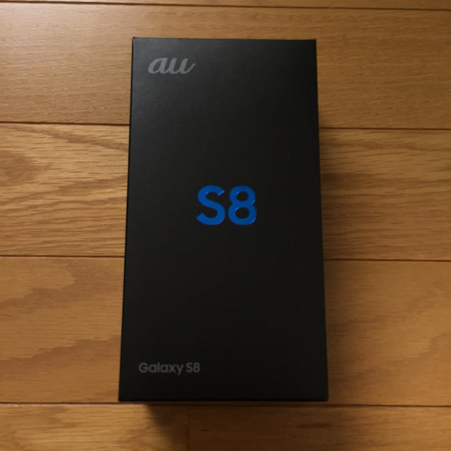 新品 GALAXY S8 SCV36 Midnight Blackスマートフォン/携帯電話