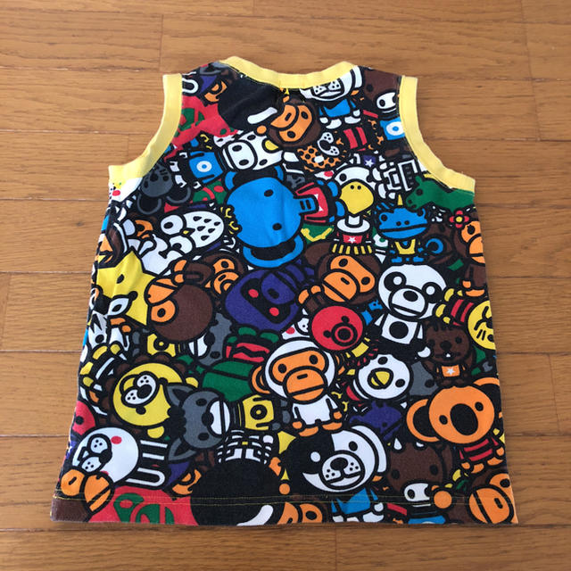 A BATHING APE(アベイシングエイプ)のBAPE KIDS  タンクトップ  130cm キッズ/ベビー/マタニティのキッズ服男の子用(90cm~)(Tシャツ/カットソー)の商品写真