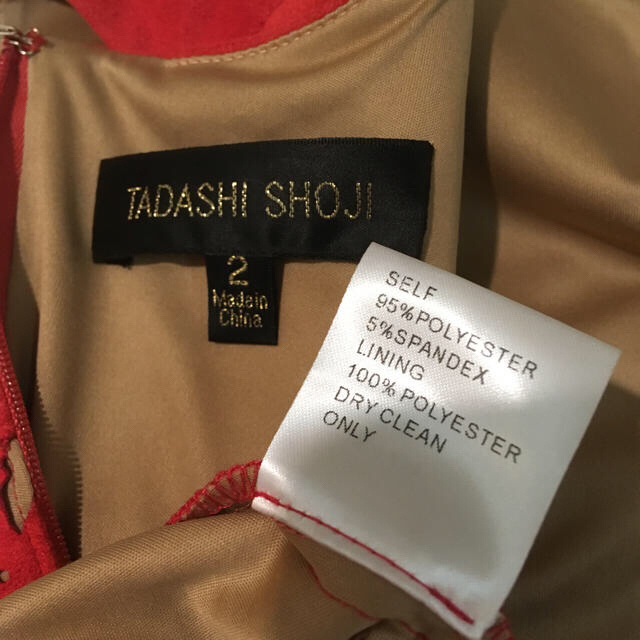 TADASHI SHOJI(タダシショウジ)のTDASHI SHOJI ◆デザイン タイトワンピース  レディースのワンピース(ひざ丈ワンピース)の商品写真