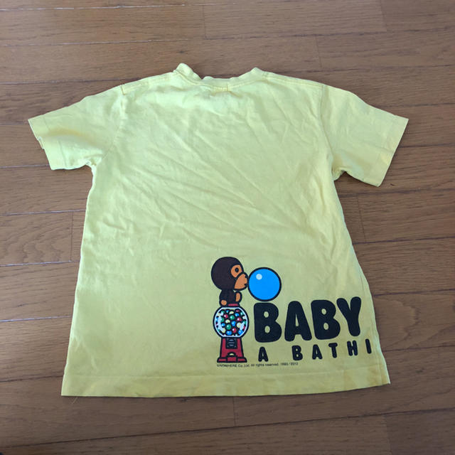 A BATHING APE(アベイシングエイプ)のAPE KIDS  130cm Tシャツ キッズ/ベビー/マタニティのキッズ服男の子用(90cm~)(Tシャツ/カットソー)の商品写真