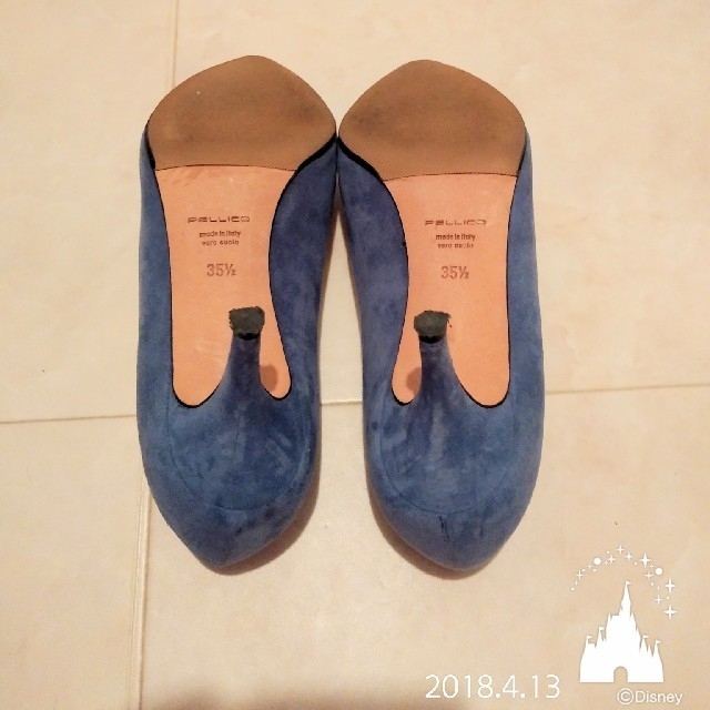 PELLICO(ペリーコ)のペリーコ スエードパンプス アネッリ アンドレア レディースの靴/シューズ(ハイヒール/パンプス)の商品写真