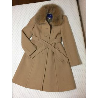 バーバリー(BURBERRY)のBURBERRYコート(毛皮/ファーコート)