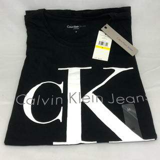カルバンクライン(Calvin Klein)の必見❗️ 新品 未使用 CK カルバンクライン Tシャツ ブラック Mサイズ❗️(Tシャツ/カットソー(半袖/袖なし))