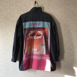 C.E cavempt S CARD ZIP UP Lサイズ(ブルゾン)