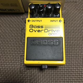 ボス(BOSS)のBOSS bass over drive エフェクター(ベースエフェクター)