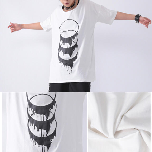 FUNKY FRUIT(ファンキーフルーツ)の【Drug】メルトリングプリントTシャツ レディースのトップス(Tシャツ(半袖/袖なし))の商品写真