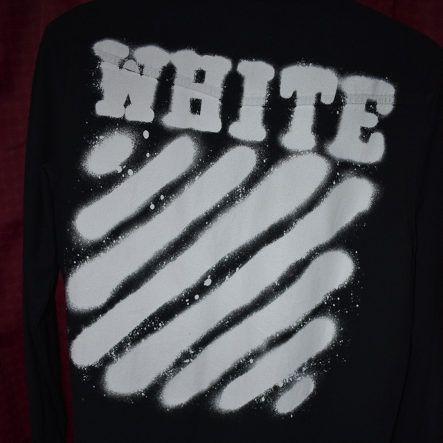 OFF-WHITE(オフホワイト)のoffwhite 17ss オーバーサイズシャツ 黒 レディースのトップス(シャツ/ブラウス(長袖/七分))の商品写真