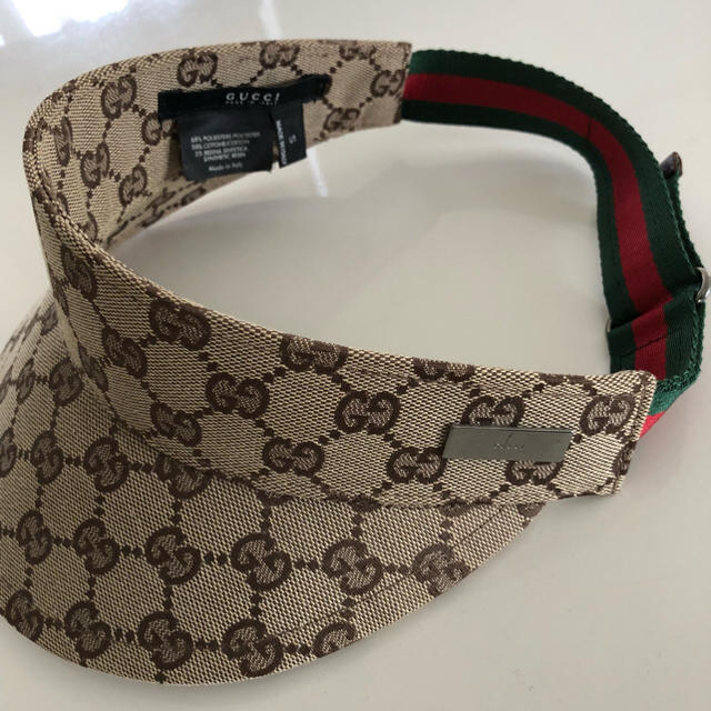 Gucci(グッチ)の SALE！ GUCCI サンバイザー 早い者勝ち！ レディースの帽子(キャップ)の商品写真