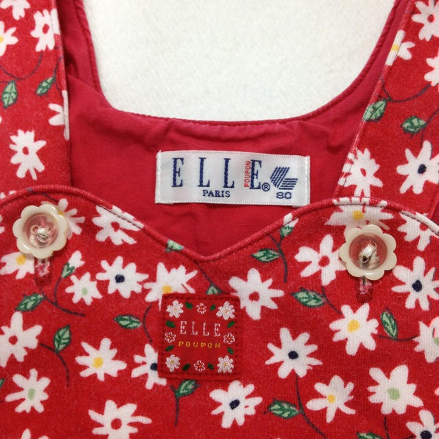 ELLE(エル)のELLE♡まん丸シルエットのカバーオール キッズ/ベビー/マタニティのベビー服(~85cm)(カバーオール)の商品写真