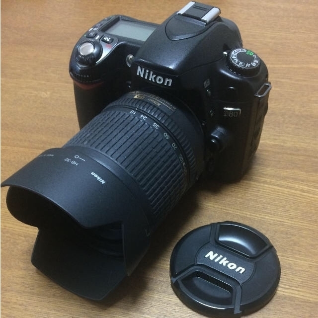 Nikon - 超美品☆ NIKON ニコン 一眼レフ D80 18-135mmズームレンズの通販 by 広告カメラマンの私物処分SALE