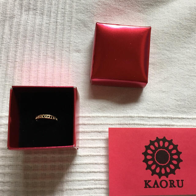 KAORU(カオル)のKAORU ハシゴ リング K10 レディースのアクセサリー(リング(指輪))の商品写真