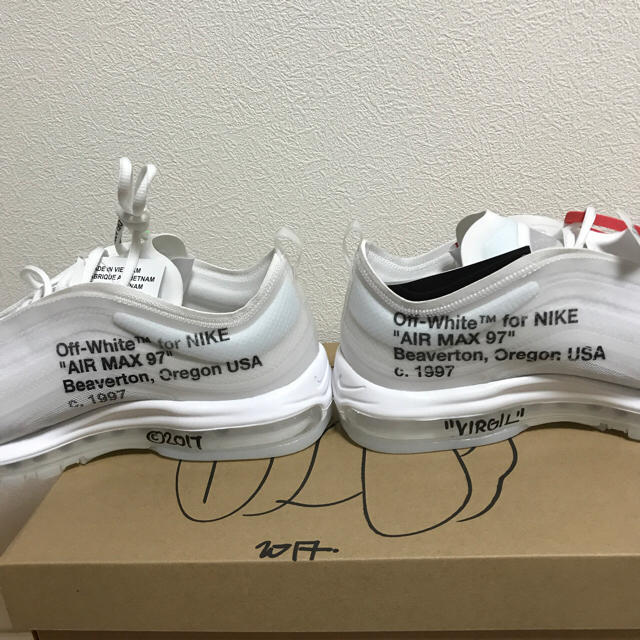 NIKE(ナイキ)のoffwhite  NIKE AIR MAX 97 OG オフホワイト ナイキ メンズの靴/シューズ(スニーカー)の商品写真