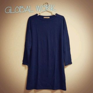 グローバルワーク(GLOBAL WORK)のGLOBAL WORKのワンピース(ひざ丈ワンピース)