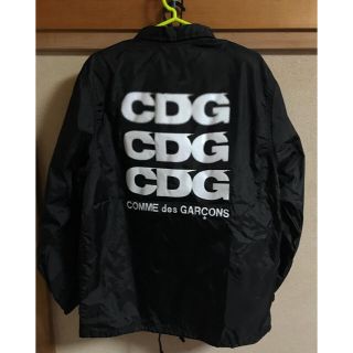 コムデギャルソン(COMME des GARCONS)のcomme des garcons  コムデギャルソン コーチジャケット 黒 M(ナイロンジャケット)